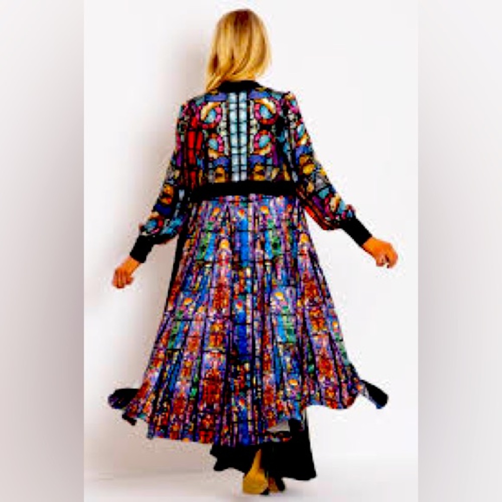 Blackmilk Adoration Of The Sacred Heart Velvet Robe